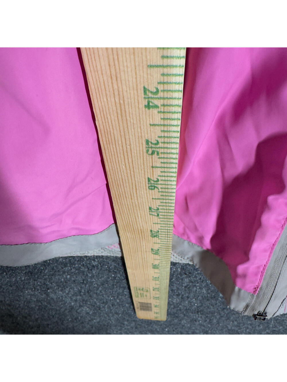 The Coral Palms Windbreaker Jacket Women S Small Pink Full Zip Hooded Pockets - Picture 4 of 7